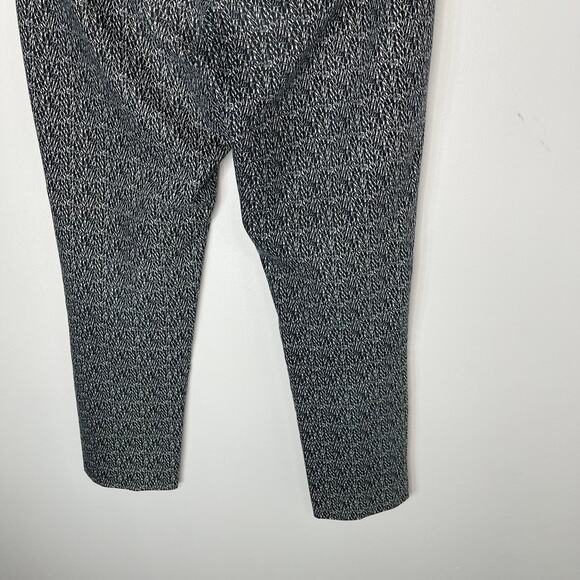 Liverpool Jeans Co pants chinos women's 2 white black gray geographic pattern - Picture 7 of 15